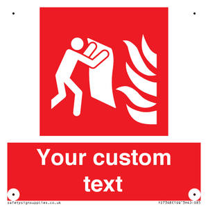 Custom Fire Blanket